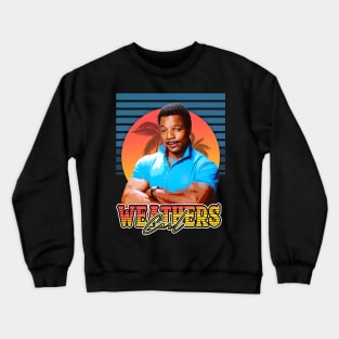 Retro Style Flyer Carl Weathers Crewneck Sweatshirt